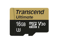 Карти памет 16GB microSDHC Transcend Ultimate UHS-I U3M
