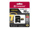 Карти памет 16GB microSDHC Transcend Ultimate UHS-I U3M