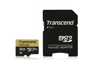 Карти памет 64GB microSDXC Transcend Ultimate UHS-I U3M