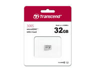 Карти памет Transcend 300S 32GB microSDHC
