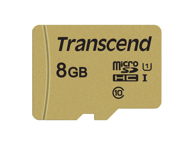 Карти памет 8GB microSDHC Transcend 500S