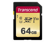 Карти памет Transcend 500S 64GB SDXC