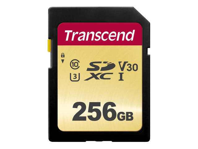 Карти памет 256GB SDXC Transcend 500S