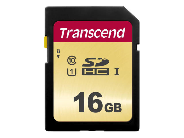 Карти памет Transcend 500S 16GB SDHC