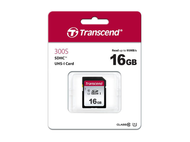 Карти памет 16GB SDHC Transcend 300S