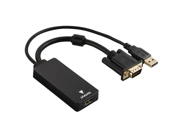 Кабели и Адаптери Конвертор VGA+USB към HDMI HAMA 54547