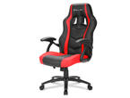 Геймърски столове Sharkoon Skiller SGS1, в червено-черно