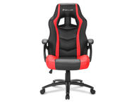 Геймърски столове Sharkoon Skiller SGS1, в червено-черно