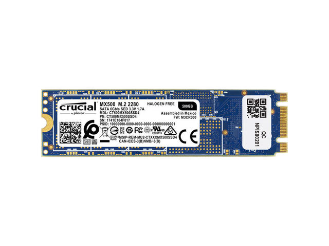 SSD 250GB Crucial MX500 M.2 SATA
