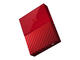 Външни HDD 2TB WD MyPassport Thin USB 3.0, в червено