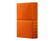 Външни HDD 2TB WD MyPassport Thin USB 3.0, в оранжево