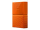 Външни HDD 2TB WD MyPassport Thin USB 3.0, в оранжево