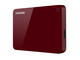 Външни HDD 1TB Toshiba Canvio Advance, в червено