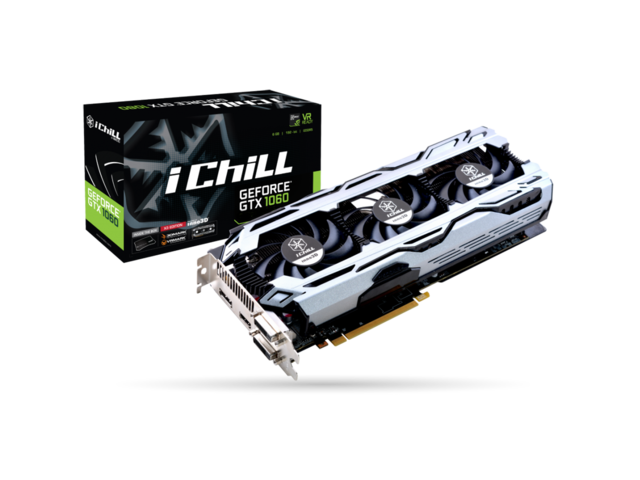 Видео карти Inno3D GeForce GTX 1060 iChill X3