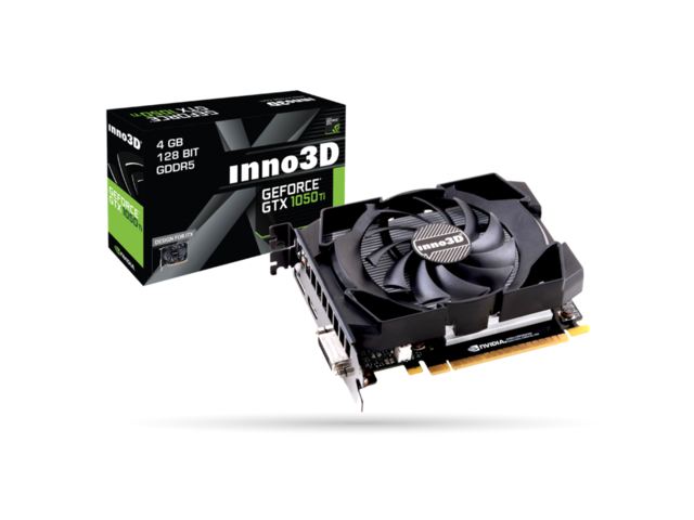 Видео карти Inno3D GeForce GTX 1050 TI COMPACT