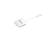 Джаджи Transcend RDА2 Smart Reader Lightning, в бяло