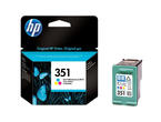Консумативи Оригинален HP 351 Tri-color Inkjet Print Cartridge