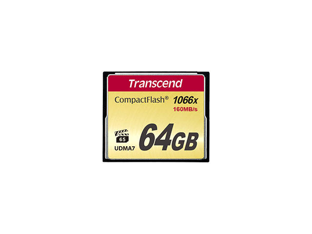 Карти памет Transcend 1066x 64GB CompactFlash