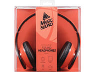 Слушалки Cellularline Music Sound, в червено