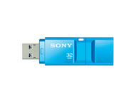 USB памети 32GB Sony Micro Vault Click, в синьо