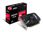 Видео карти MSI Radeon RX 550 AERO ITX 4G OC