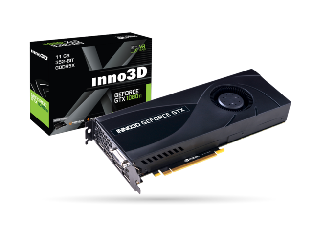 Видео карти Inno3D GeForce GTX 1080 Ti Jet