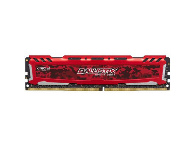 Оперативна памет 4GB DDR4 2400MHz Crucial Ballistix Sport LT Red UDIMM