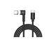 Кабели и Адаптери XtremeMac MAGNETIC USB-C to USB-C CABLE - 2M - Black