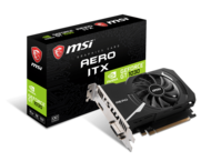 Видео карти MSI GeForce GT 1030 AERO ITX 2GD4 OC