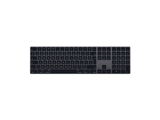 Клавиатури Apple Magic Keyboard Space Gray с цифрова клавиатура - български език