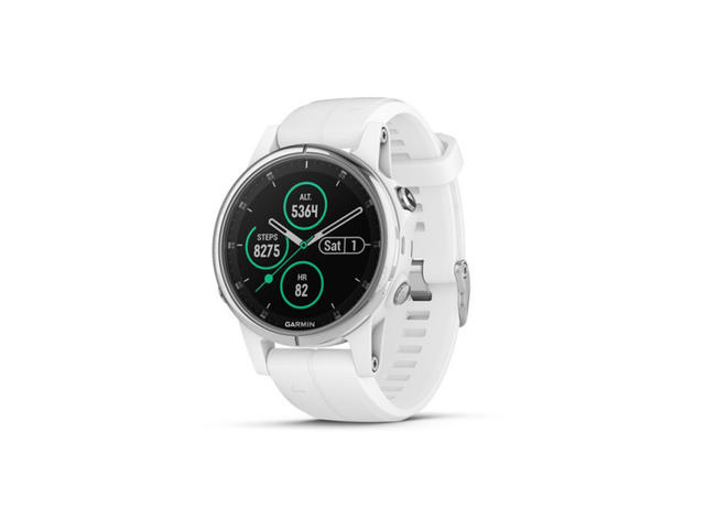 Смарт часовници Garmin fenix 5S Plus Sapphire White
