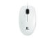 Мишки Logitech Corded Mouse B100, в бяло