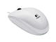 Мишки Logitech Corded Mouse B100, в бяло