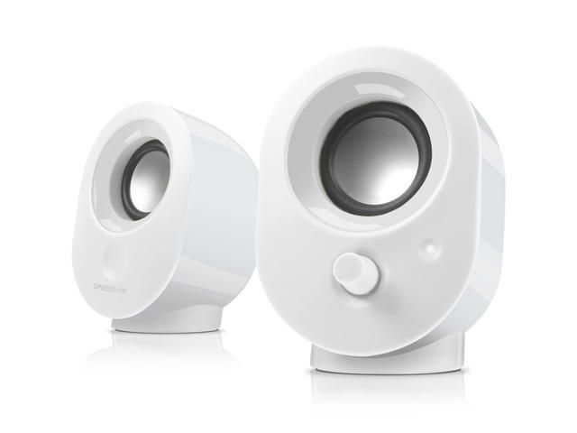 Колони Speedlink SNAPPY, в бяло