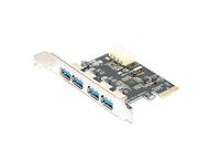 Джаджи Makki PCI-E card 4 x USB3.0 port - MAKKI-PCIE-4XUSB30-V1