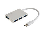 Кабели и Адаптери Sandberg USB-C to 4 xUSB 3.0 Pocket Hub
