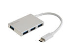 Кабели и Адаптери Sandberg USB-C to 4 xUSB 3.0 Pocket Hub
