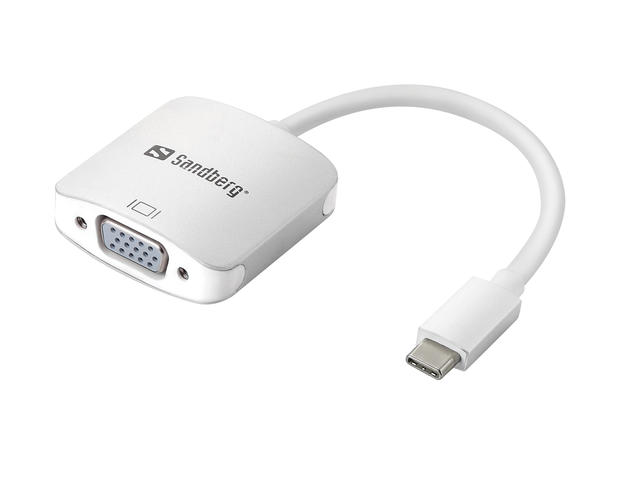 Кабели и Адаптери Sandberg USB-C to VGA Link