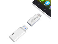 Кабели и Адаптери Orico адаптер Adapter Type C OTG Silver - CTA1