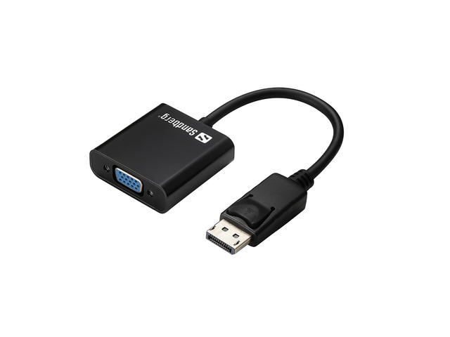 Кабели и Адаптери Sandberg Adapter DisplayPort>VGA