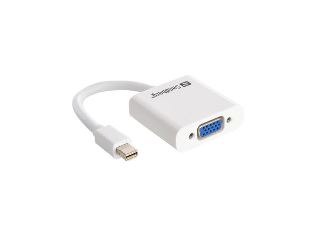 Кабели и Адаптери Sandberg Adapter Mini DisplayPort>VGA