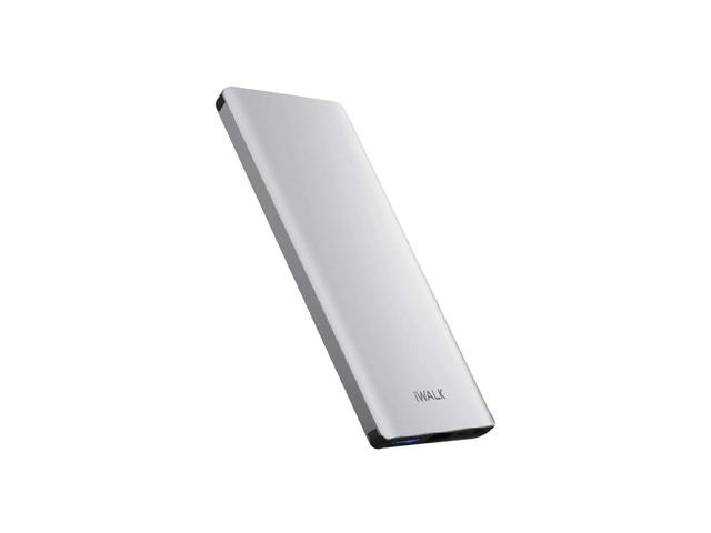Външни батерии iWalk UBC10000 10000mAh, в сребристо