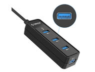 Кабели и Адаптери Orico хъб USB3.0 HUB 4 port - W5PH4-3S-
