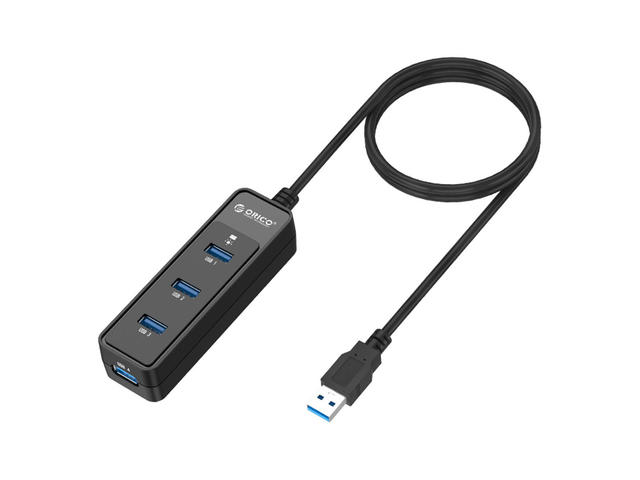 Кабели и Адаптери Orico хъб USB3.0 HUB 4 port - W5PH4-3S-