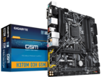 Дънни платки GIGABYTE H370M D3H GSM