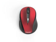 Мишки Hama MW-400, червено/черно