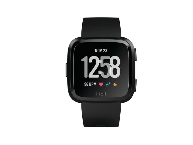 Смарт часовници Fitbit Versa - Black Aluminium