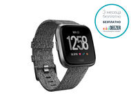 Смарт часовници Fitbit Versa - Charcoal Woven