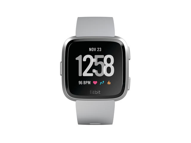 Смарт часовници Fitbit Versa - Gray/Silver Aluminum