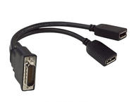 Кабели и Адаптери Преходник PNY DMS-59 към 2 х DisplayPort